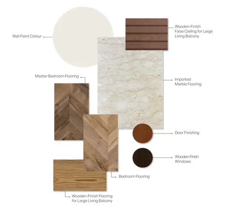3 BHK Type A Floor Plan