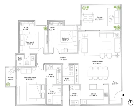 Floorplan type1