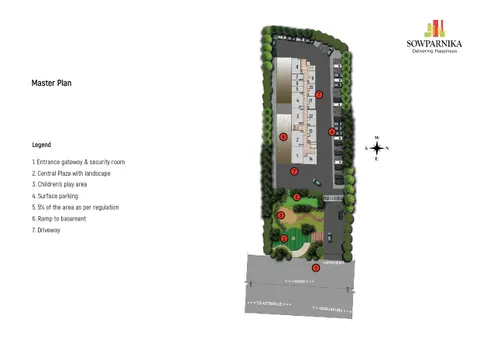 Sowparnika Unnathi consists of studio, 1,2 and 3  BHK afford